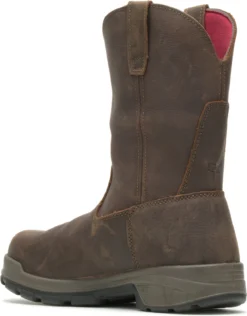 Wolverine WW10318 Cabor EPX Men's, Brown, Comp Toe, EH, Waterproof, Wellington -Reebok || Skechers || Wolverine Sales Store ww10318 2020 update back profile