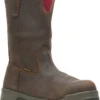 Wolverine WW10318 Cabor EPX Men's, Brown, Comp Toe, EH, Waterproof, Wellington
