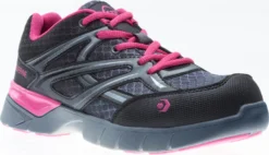 Wolverine WW10678 Jetstream Women's Grey/Pink, CarbonMAX, EH, Low Athletic