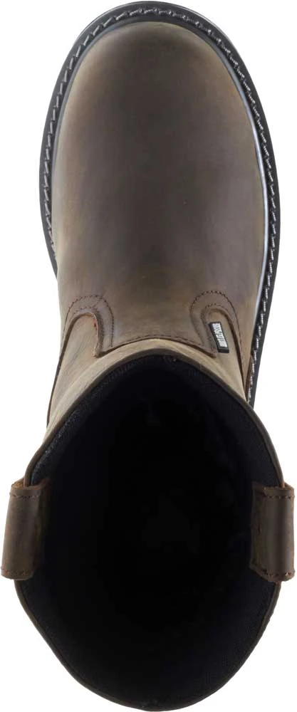 Wolverine WW10680 Floorhand Welly Men's, Brown, Steel Toe, EH, WP, Pull On Boot 4 Wolverine WW10680 Floorhand Welly Men's, Brown, Steel Toe, EH, WP, Pull On Boot - Image 4