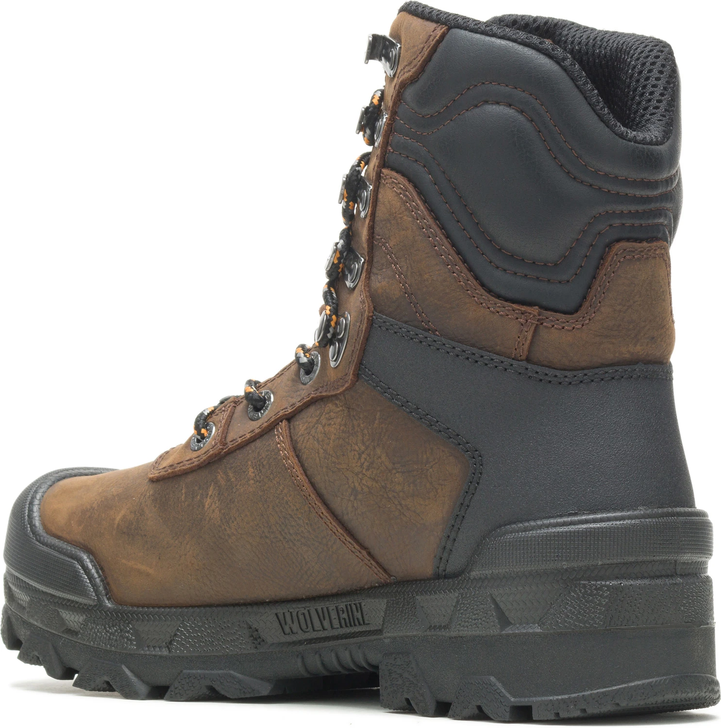Wolverine WW10945 Warrior, Men's, Brown, Comp Toe, EH, Mt, WP, 8 Inch Boot 3 Wolverine WW10945 Warrior, Men's, Brown, Comp Toe, EH, Mt, WP, 8 Inch Boot - Image 3
