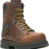 Wolverine WW201177 Hellcat UltraSpring, Men's, Brown, Comp Toe, EH, WP, 8 Inch Boot