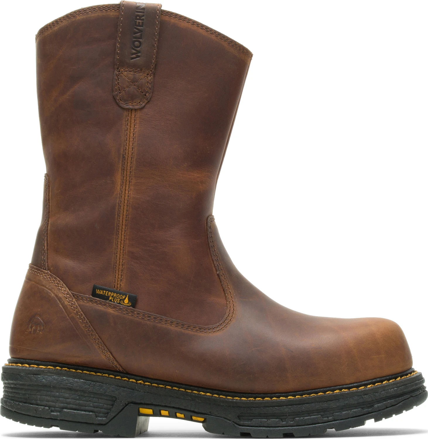 Wolverine WW201178 Hellcat UltraSpring, Men's, Brown, Comp Toe, EH, WP, Pull On Boot 2 Wolverine WW201178 Hellcat UltraSpring, Men's, Brown, Comp Toe, EH, WP, Pull On Boot - Image 2