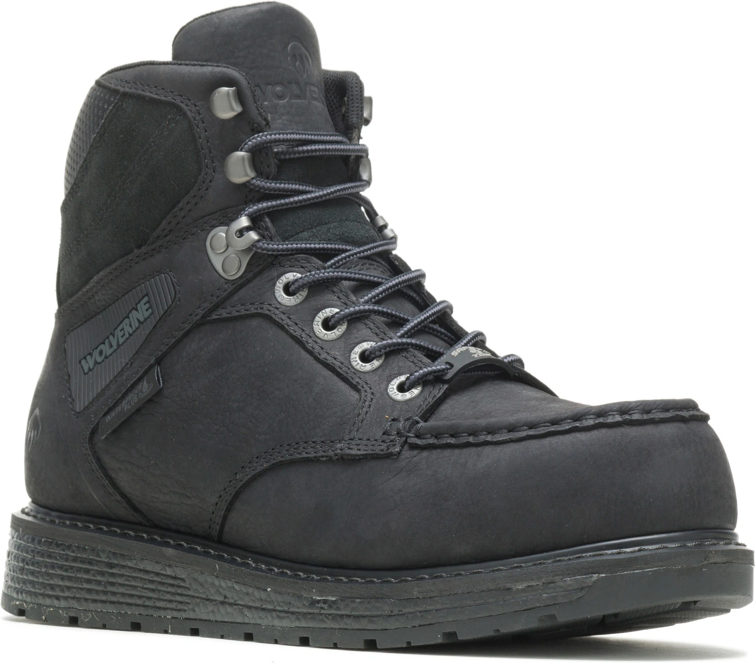 Wolverine WW210000 Hellcat UltraSpring, Men's, Black, Soft Toe, 6 Inch, Work Boot 1 Wolverine WW210000 Hellcat UltraSpring, Men's, Black, Soft Toe, 6 Inch, Work Boot