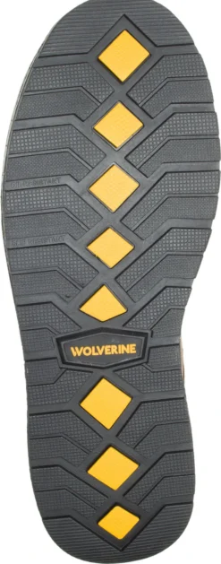 Wolverine WW211001 Hellcat Moc Toe, Men's, Brown, Comp Toe, EH, WP, 6 Inch Boot -Reebok || Skechers || Wolverine Sales Store ww211001 outsole