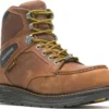 Wolverine WW211001 Hellcat Moc Toe, Men's, Brown, Comp Toe, EH, WP, 6 Inch Boot