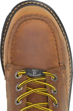 Wolverine WW211001 Hellcat Moc Toe, Men's, Brown, Comp Toe, EH, WP, 6 Inch Boot -Reebok || Skechers || Wolverine Sales Store ww211001 top