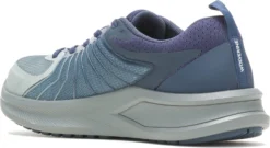 Wolverine WW211006 Bolt Vent, Men's, Blue/Grey, Comp Toe, EH, Low Athletic, Work Shoe -Reebok || Skechers || Wolverine Sales Store ww211006 back profile