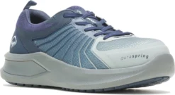 Wolverine WW211006 Bolt Vent, Men's, Blue/Grey, Comp Toe, EH, Low Athletic, Work Shoe