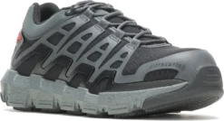 Wolverine WW211016 Rev Vent UltraSpring, Men's, Black/Grey, Comp Toe, EH, Low Hiker, Work Shoe