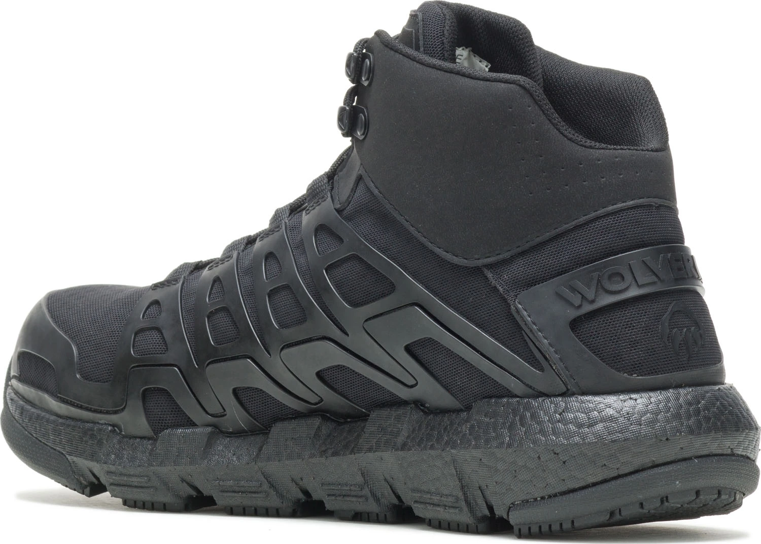 Wolverine WW211020 REV DuraShocks UltraSpring, Men's, Black, Comp Toe, EH, Mid Athletic 3 Wolverine WW211020 REV DuraShocks UltraSpring, Men's, Black, Comp Toe, EH, Mid Athletic - Image 3