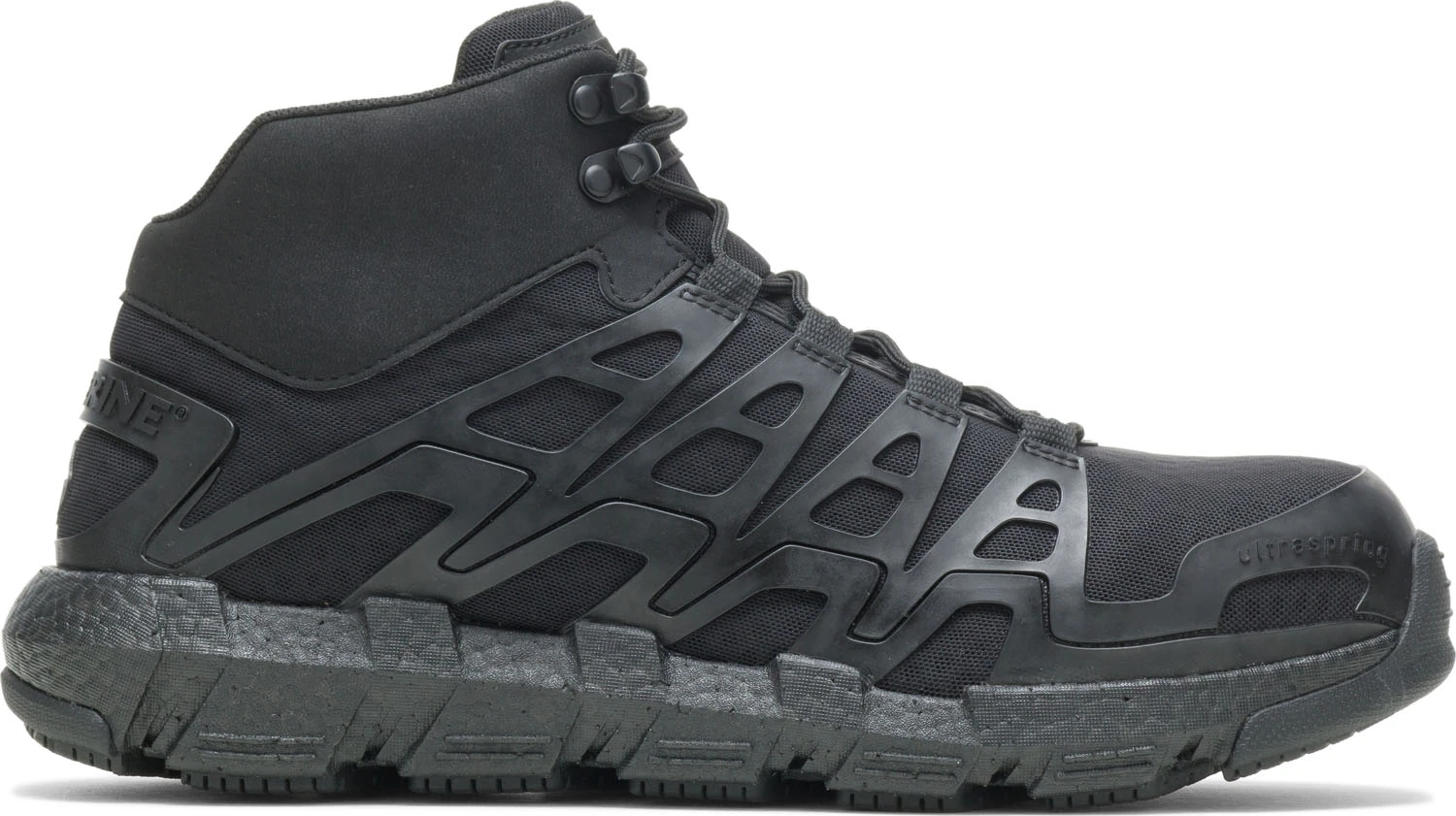 Wolverine WW211020 REV DuraShocks UltraSpring, Men's, Black, Comp Toe, EH, Mid Athletic 2 Wolverine WW211020 REV DuraShocks UltraSpring, Men's, Black, Comp Toe, EH, Mid Athletic - Image 2