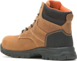 Wolverine WW221032 Piper, Women's, Cashew, Comp Toe, EH, WP, 6 Inch, Work Boot -Reebok || Skechers || Wolverine Sales Store ww221032 back profile