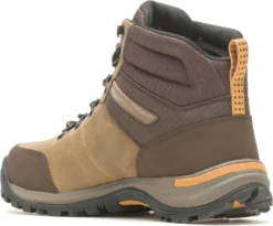 Wolverine WW231047 Chisel, Men's, Gravel, Steel Toe, EH, WP, Hiker, Work Boot 7 Wolverine WW231047 Chisel, Men's, Gravel, Steel Toe, EH, WP, Hiker, Work Boot -Reebok || Skechers || Wolverine Sales Store ww231047 back profile
