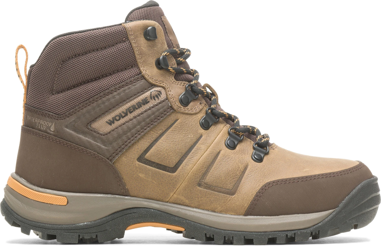 Wolverine WW231047 Chisel, Men's, Gravel, Steel Toe, EH, WP, Hiker, Work Boot 2 Wolverine WW231047 Chisel, Men's, Gravel, Steel Toe, EH, WP, Hiker, Work Boot - Image 2