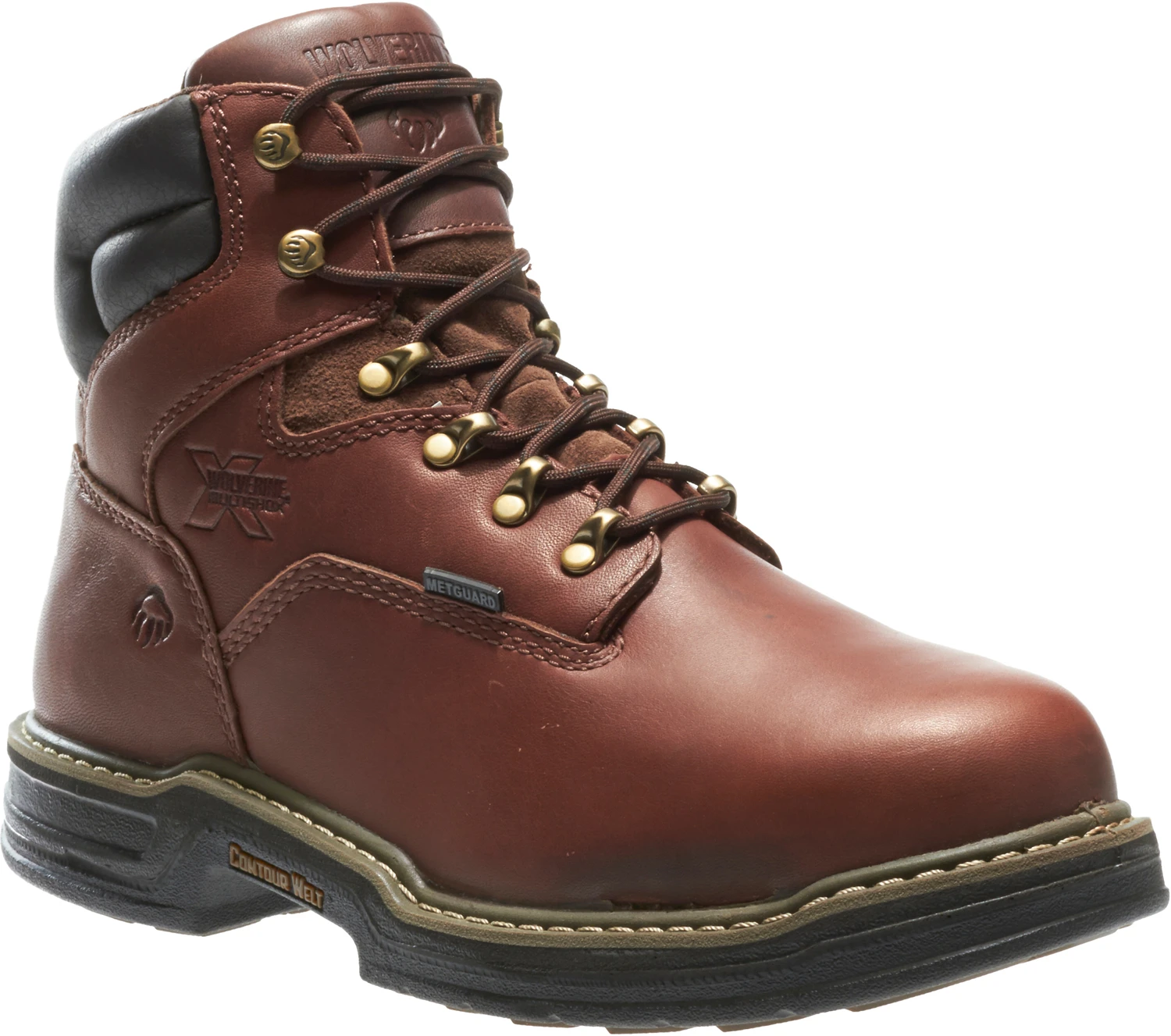 Wolverine WW2406 Darco Men's Brown, Steel Toe, EH, Internal Met Guard 1 Wolverine WW2406 Darco Men's Brown, Steel Toe, EH, Internal Met Guard