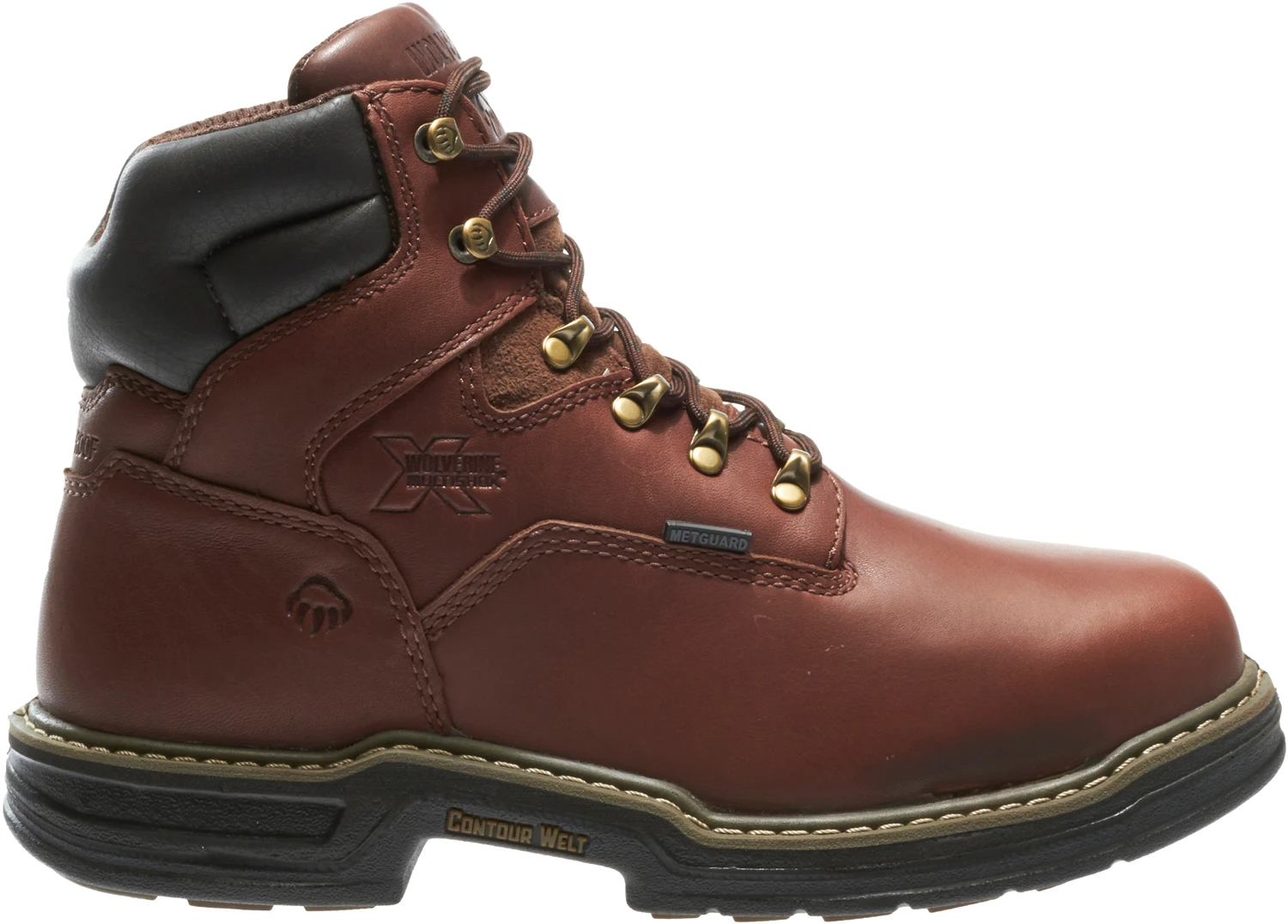 Wolverine WW2406 Darco Men's Brown, Steel Toe, EH, Internal Met Guard 2 Wolverine WW2406 Darco Men's Brown, Steel Toe, EH, Internal Met Guard - Image 2