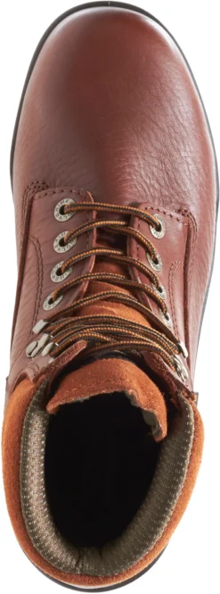 Wolverine DuraShocks SR WW3120 Brown Steel Toe, Electrical Hazard Men's 6 Inch Work Boot -Reebok || Skechers || Wolverine Sales Store ww3120 2020 update top