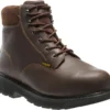 Wolverine WW4451 Cannonsburg Brown, Steel Toe, EH, Internal Met Guard, Men's 6 Inch Work Boot