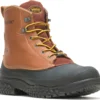 Wolverine WW5698 SwampMonster Brown, Steel Toe, EH, Waterproof Men's 6 Inch Work Boot