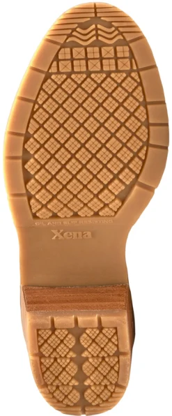 Xena Workwear XEGRCG3 Women's Gravity Safety Shoe, Cognac, Steel Toe, Side Zipper -Reebok || Skechers || Wolverine Sales Store xegrcg3 outsole