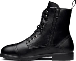 Xena Workwear XESPBL1 Women's Spice Safety Boot, Jet Black, Steel Toe, Side Zipper -Reebok || Skechers || Wolverine Sales Store xespbl1 inside